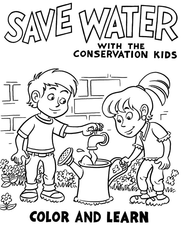 Save Water cover
